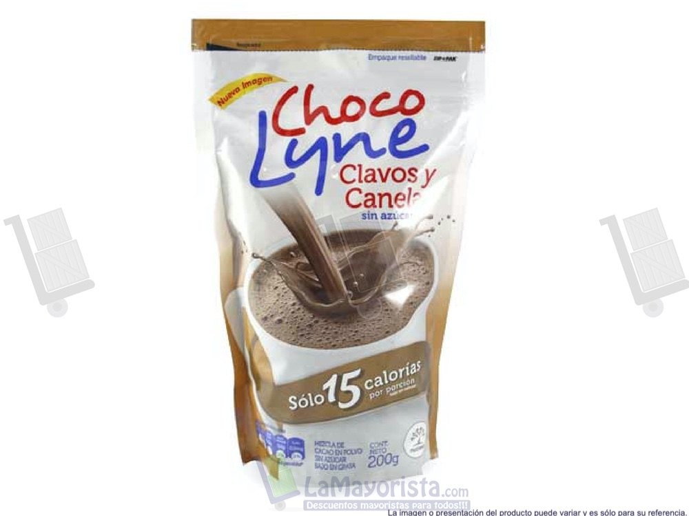 CHOCOLYNE CLAVOS Y CANELA DOYPACK X200gr