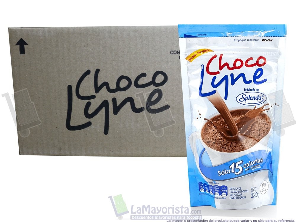 CHOCOLYNE CON SPLENDA X120gr