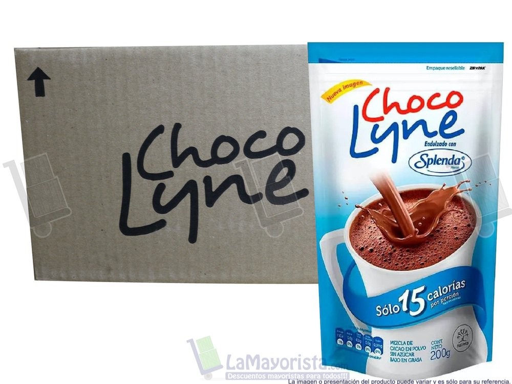 CHOCOLYNE CON SPLENDA X 200gr
