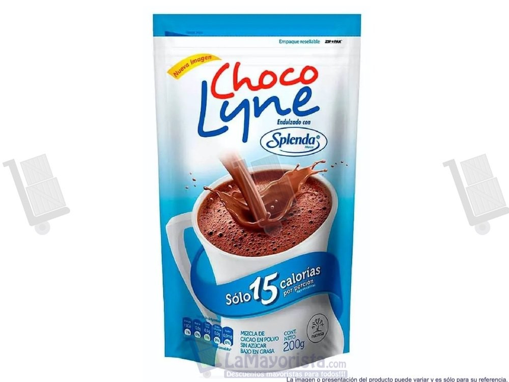 CHOCOLYNE CON SPLENDA X 200gr