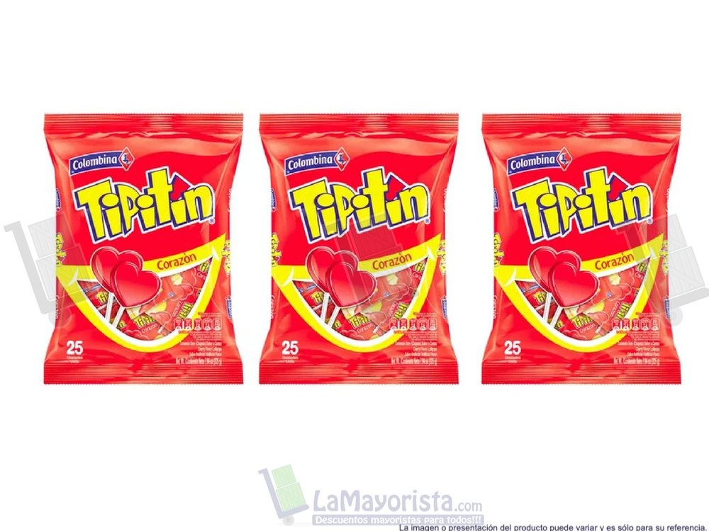 CHUPETA TIPITIN CORAZON