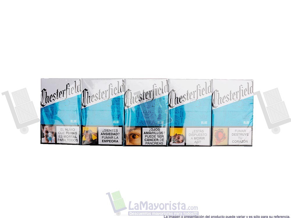 -Al por mayor- Cigarrillo Chesterfield (Boston) X10 (20cajetillas)
