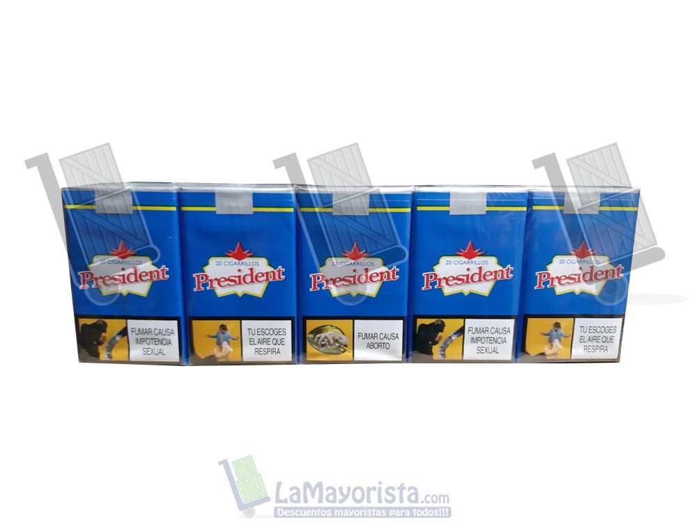 CIGARRILLO PRESIDENT CJA X50
