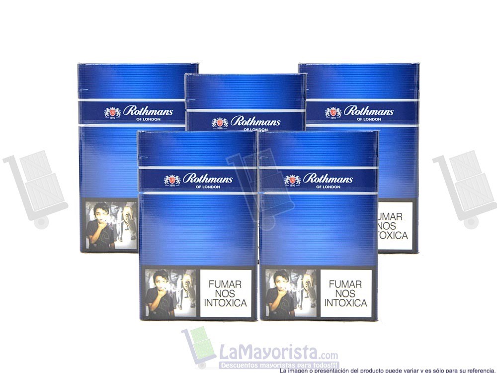 -Al por mayor- Cigarrillo Rothmans Azul X20 (10cajetillas)