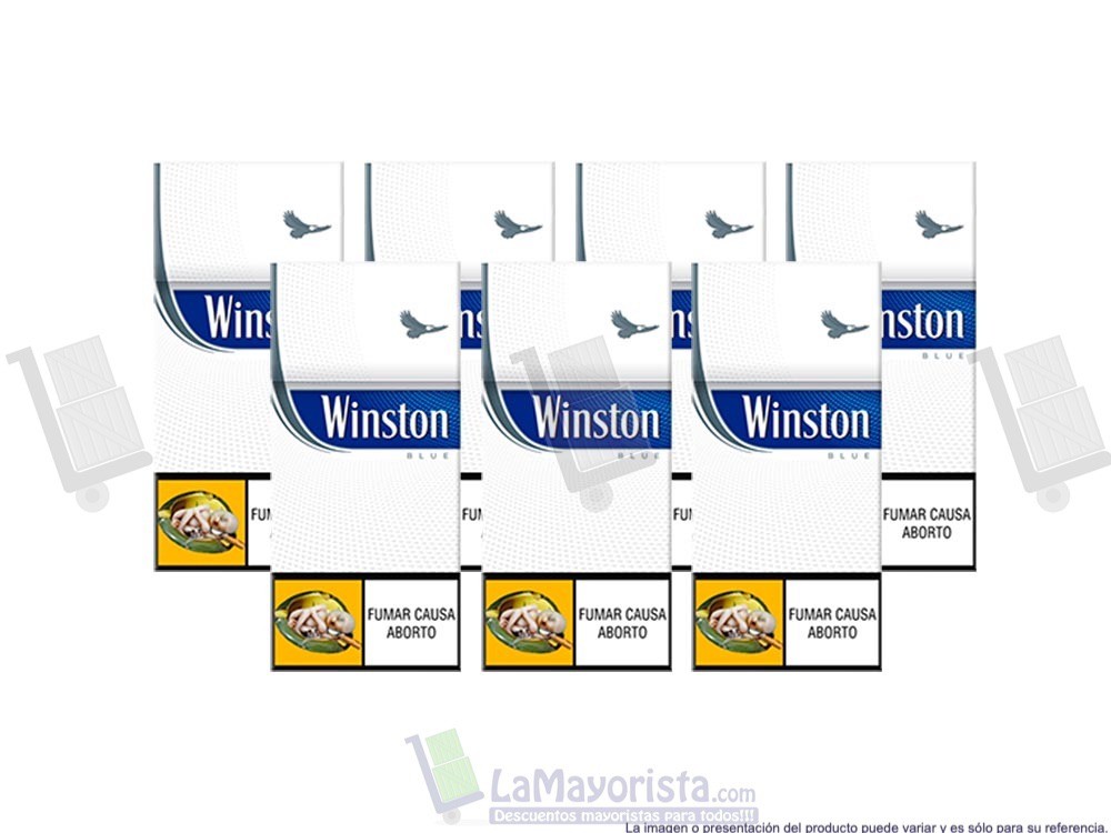 -Al por mayor- Cigarrillo Winston X10 (20cajetillas)