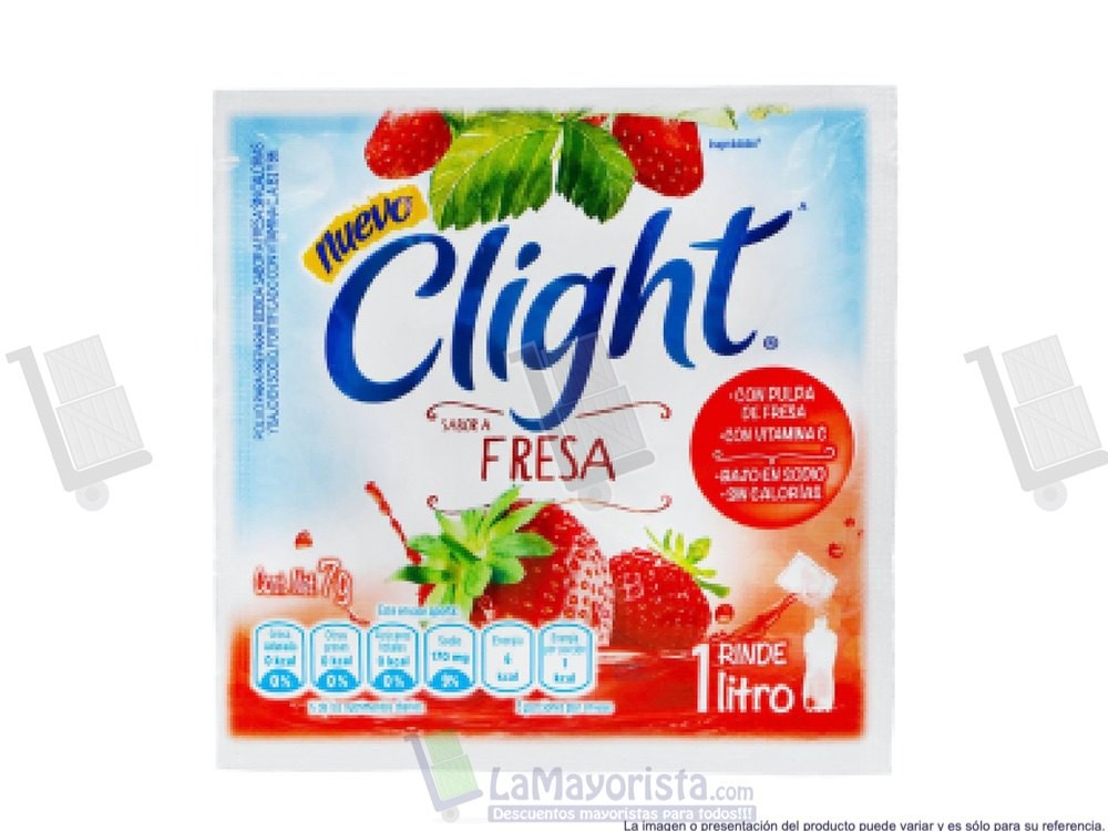 -Al por mayor- Clight Fresa X12 unidades *7G