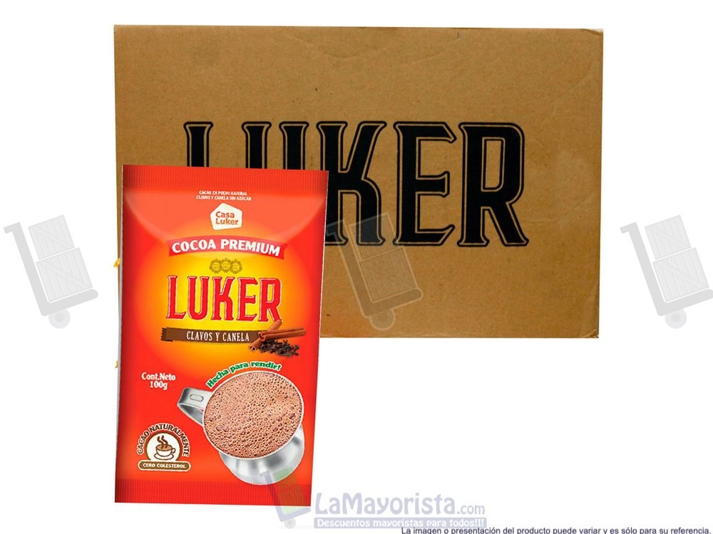 COCOA LUKER CLAVOS CANELA X 100