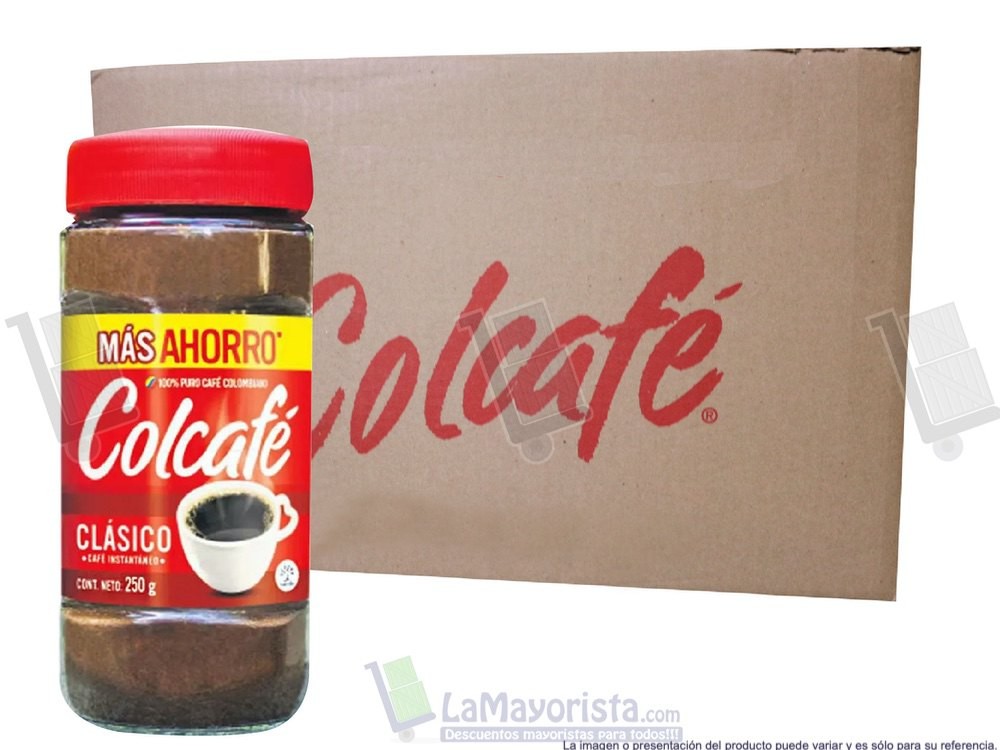-Al por mayor- Café Colcafé Clasico X 250Gr