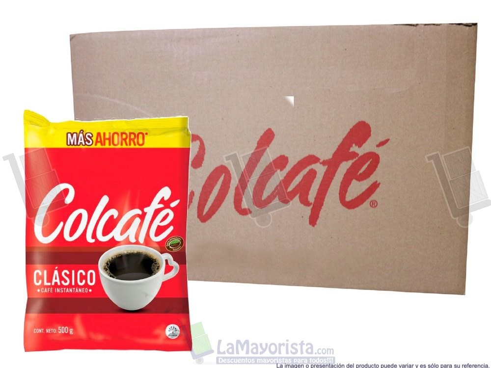 -Al por mayor- Café Colcafé Clasico x 500 Gr.