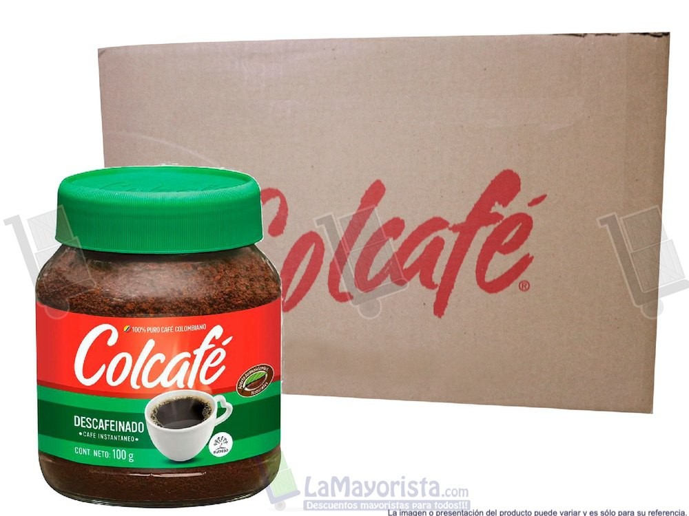 COLCAFE DESCAFEINADO X 100 GRAMOS
