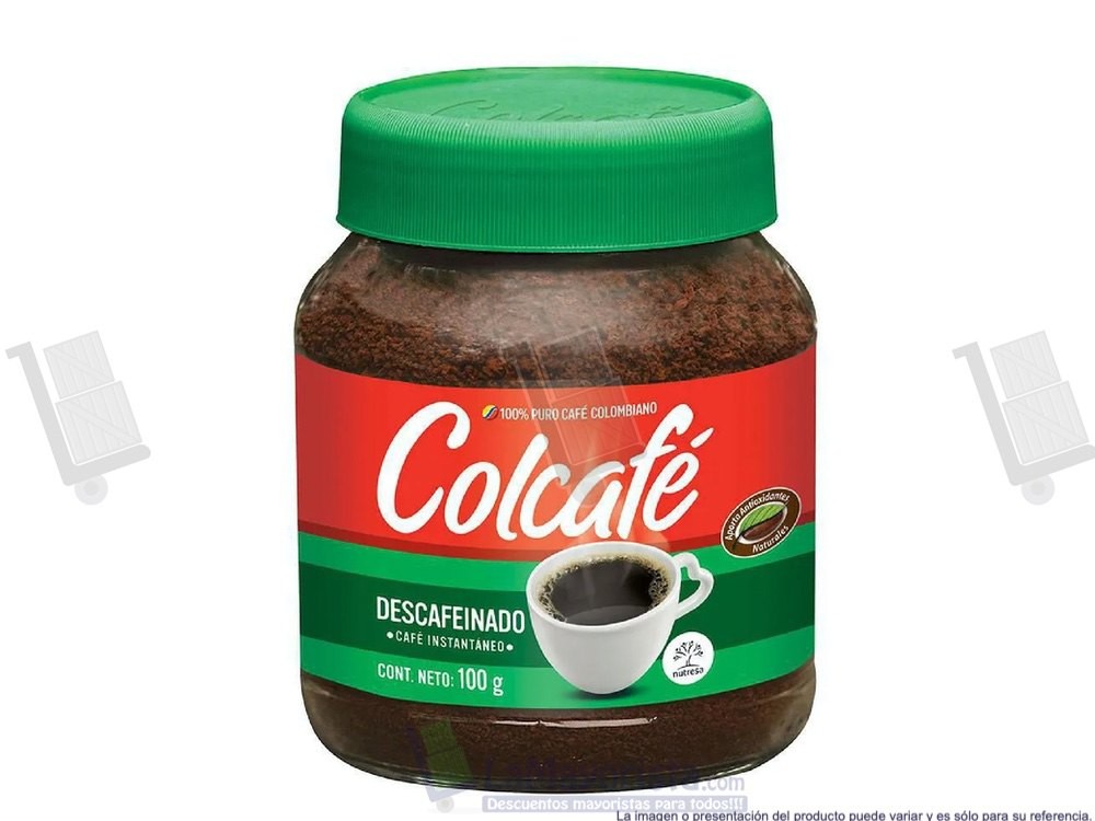 COLCAFE DESCAFEINADO X 100 GRAMOS