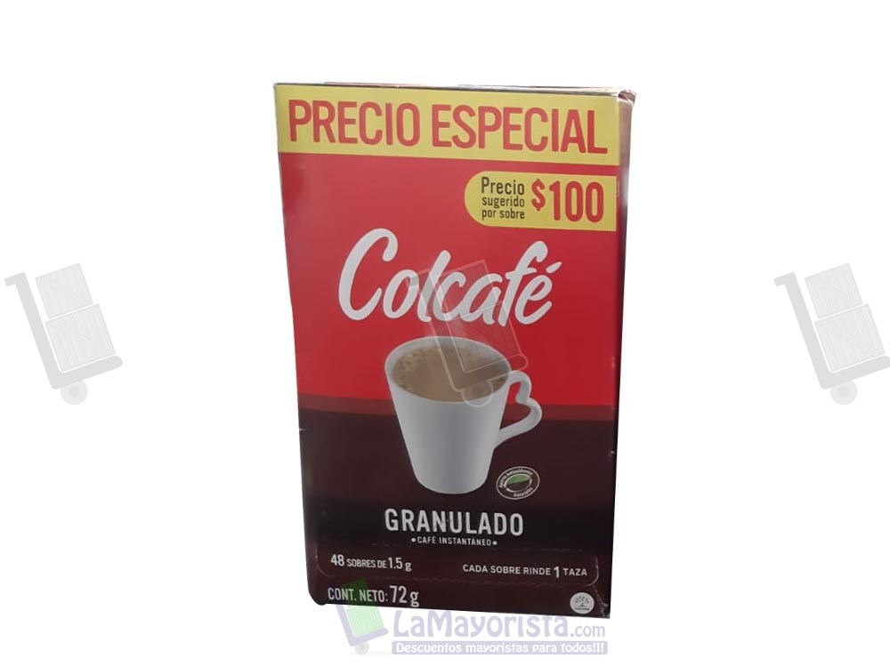 COLCAFE GRANULADO 1.5 X48 SOBRES