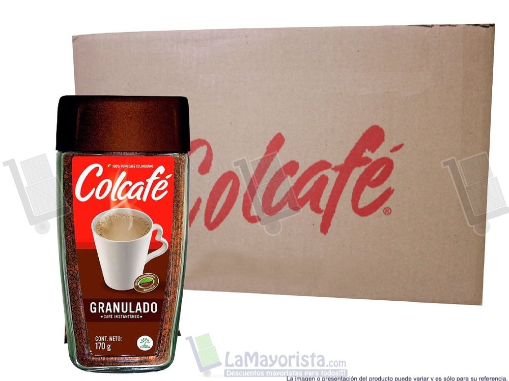 -Al por mayor- Café Colcafé Granulado X170Gr.