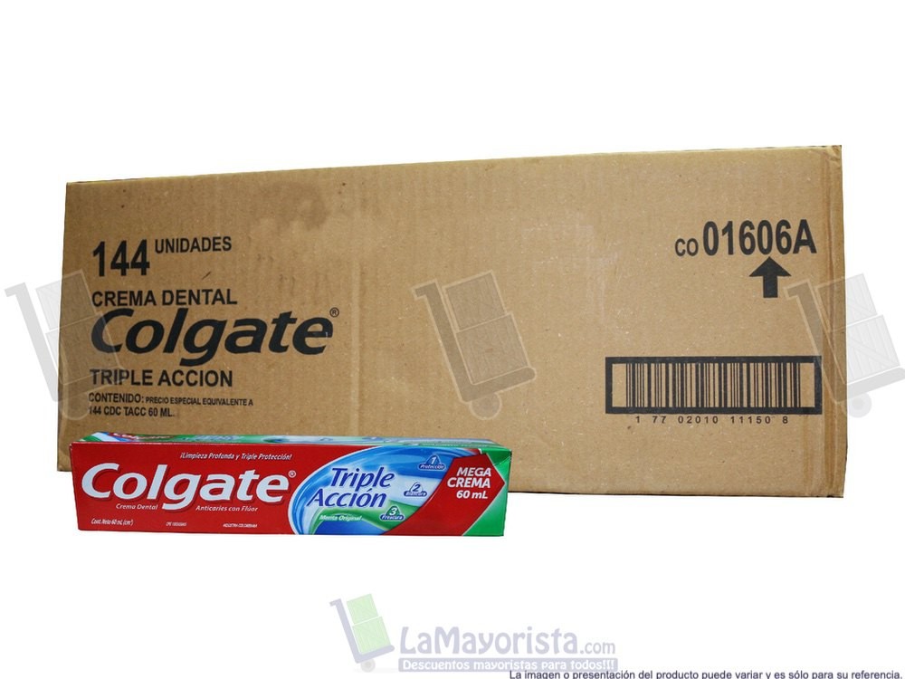 COLGATE TRIPLE ACCION X 60cc.