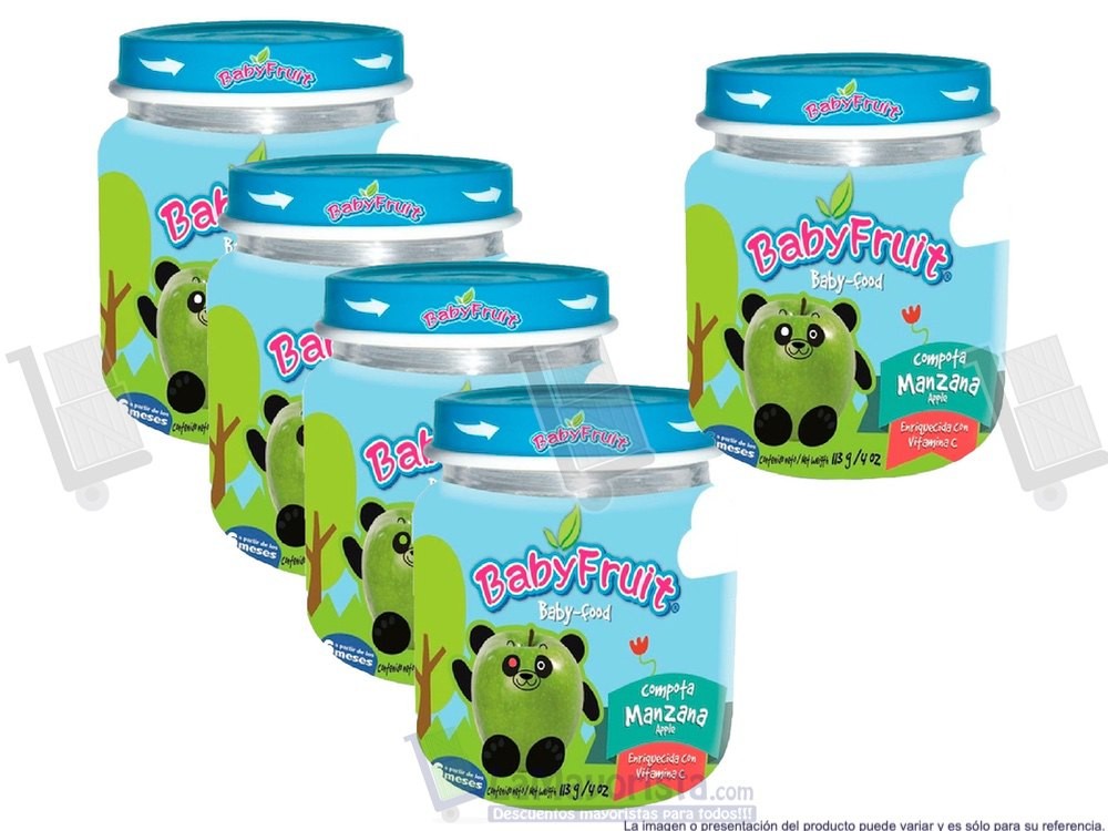 Compota Baby Frut Manzana *113G