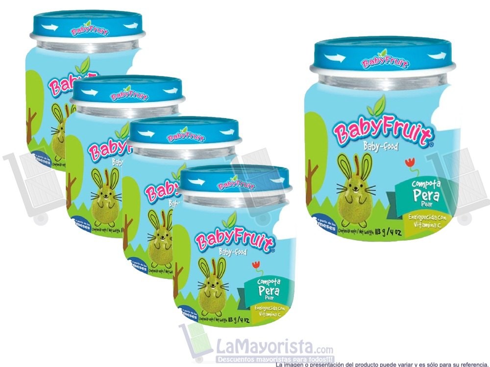 Compota Baby Frut Pera *113G
