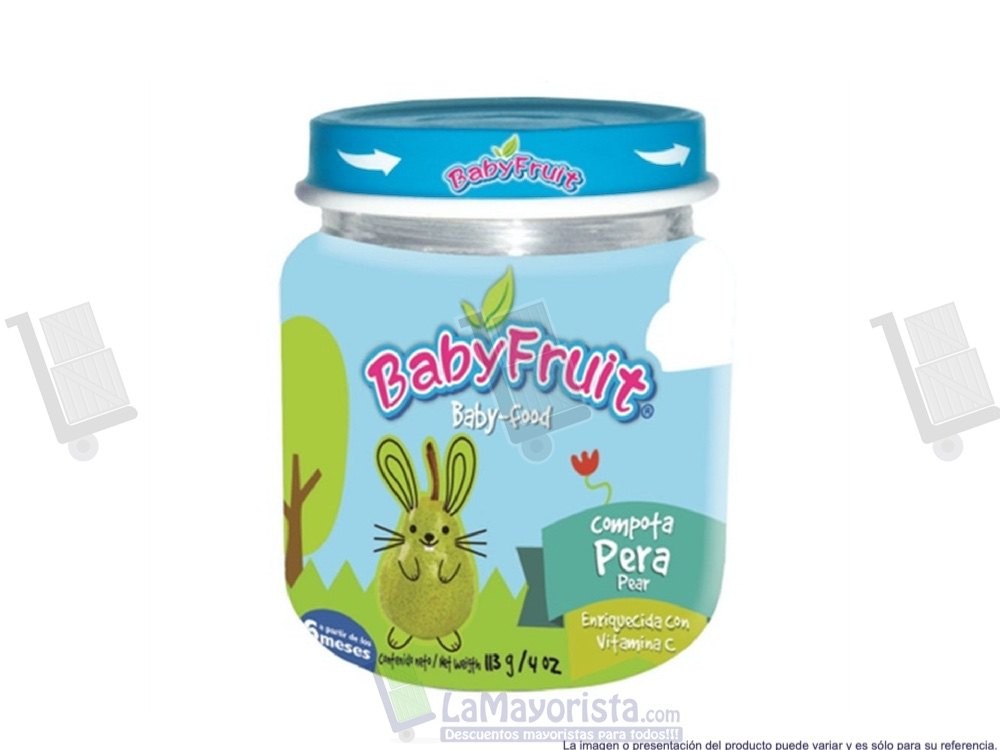 Compota Baby Frut Pera *113G