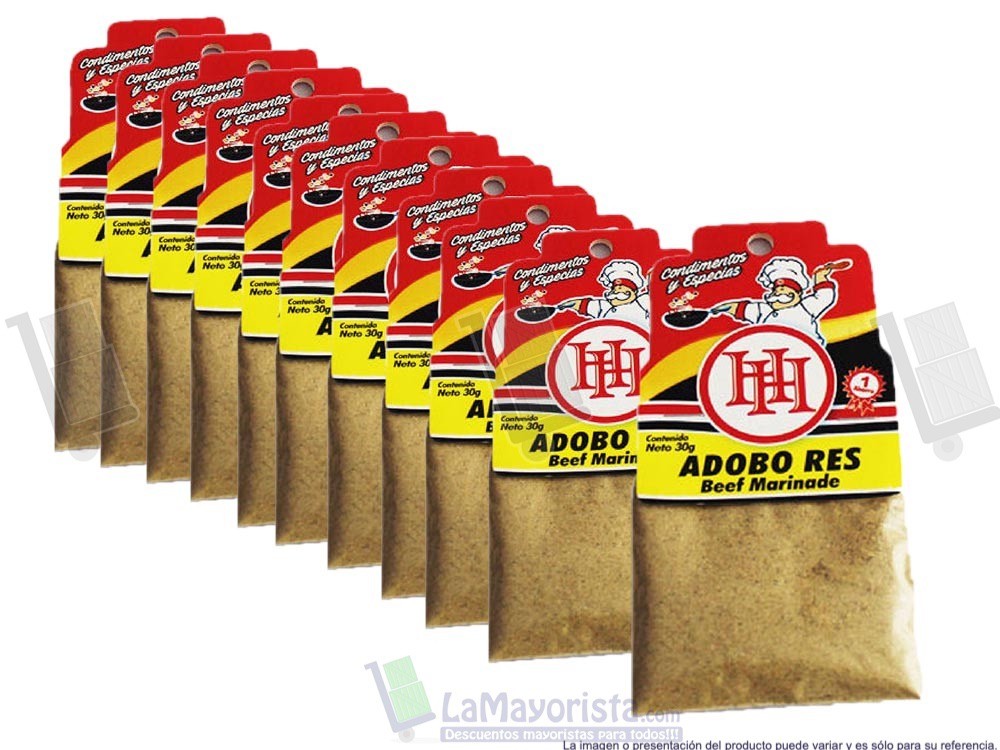 -Al por mayor- Condimento Adobo Res Hh X30Gr.