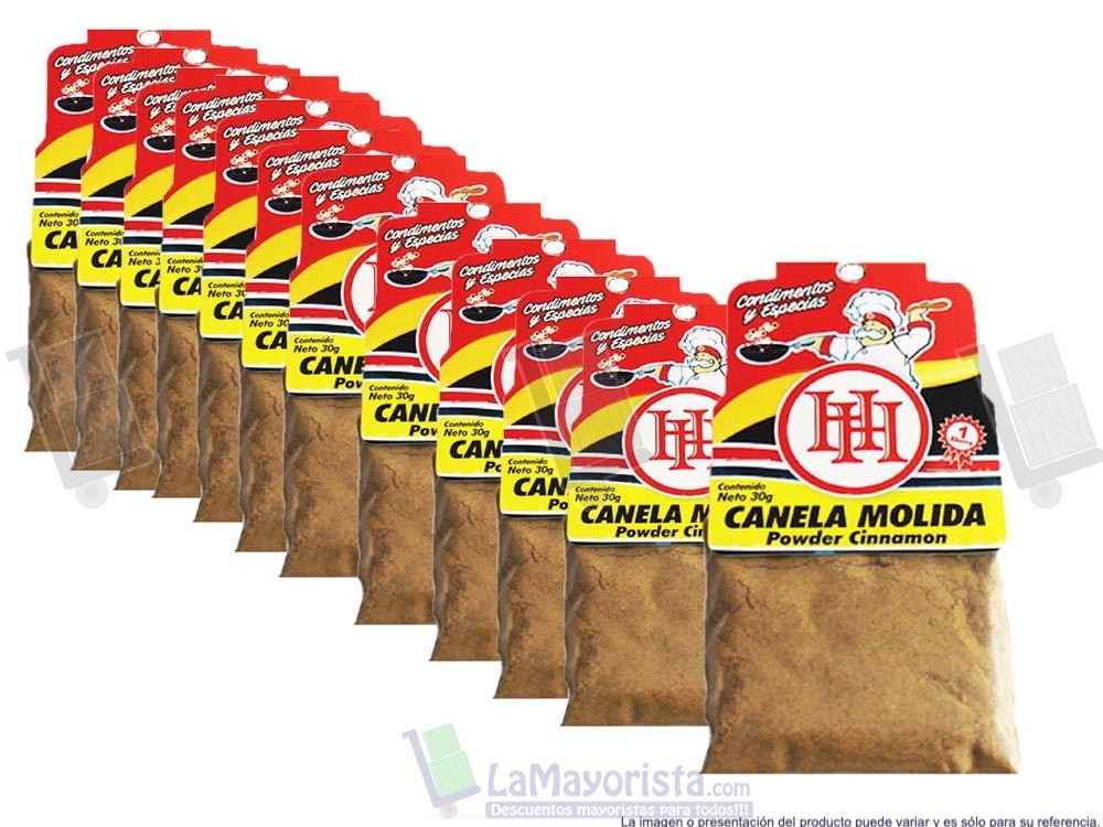 -Al por mayor- Condimento Canela Molida Hh X30Gr.