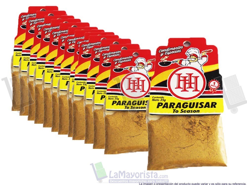 -Al por mayor- Condimento Paraguisar Hh X35Gr.
