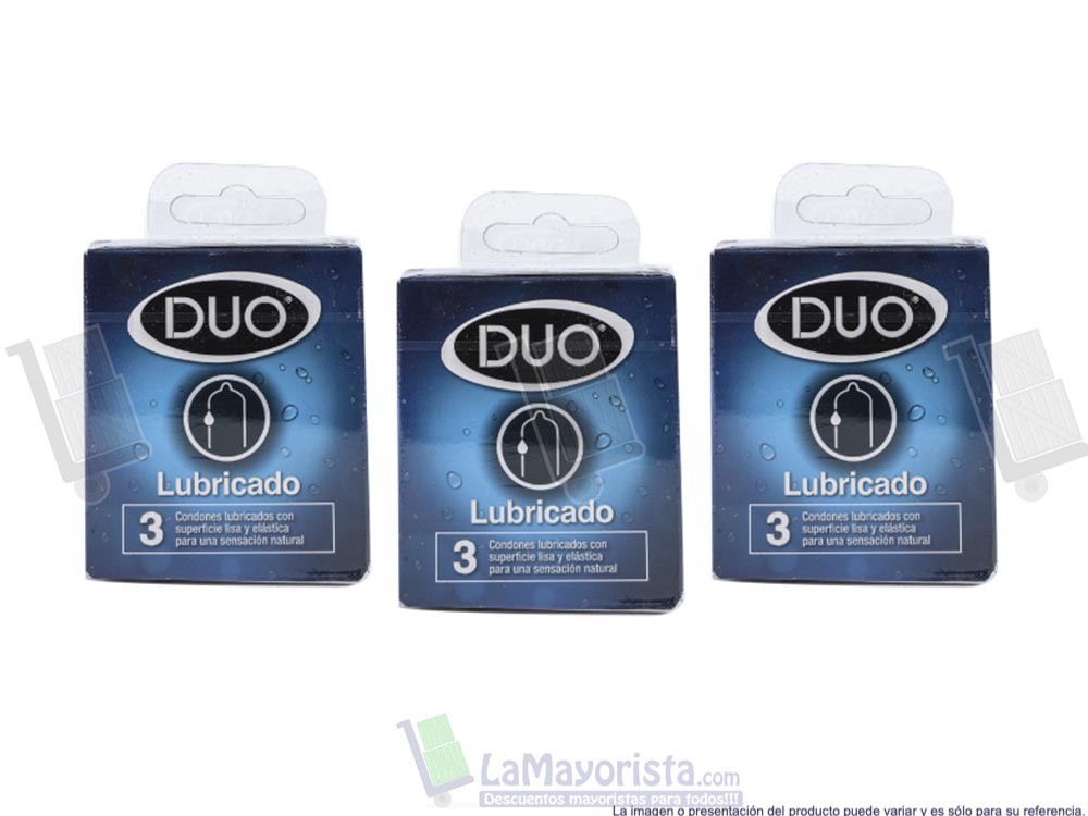 -Al por mayor- Preservativo Duo Normal