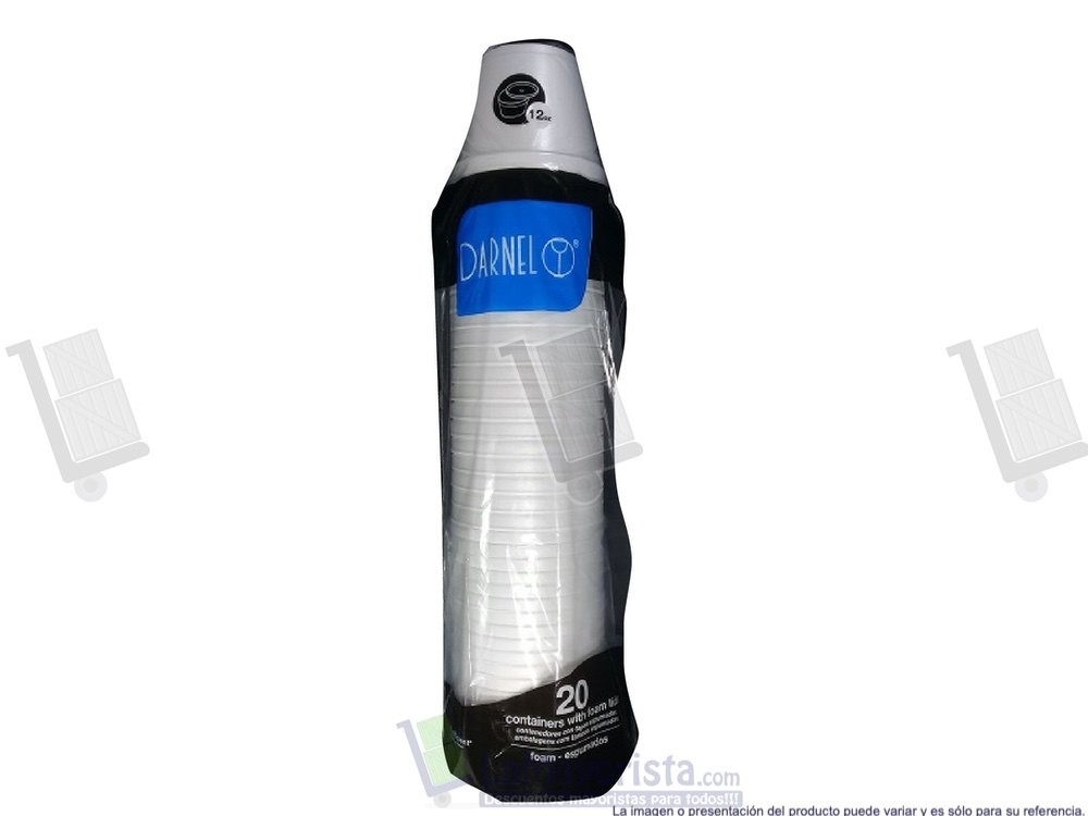 CONTENEDOR DARNEL 12oz. X 20UND