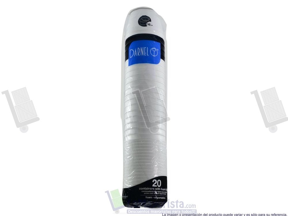 CONTENEDOR DARNEL 16 oz. X 20UND