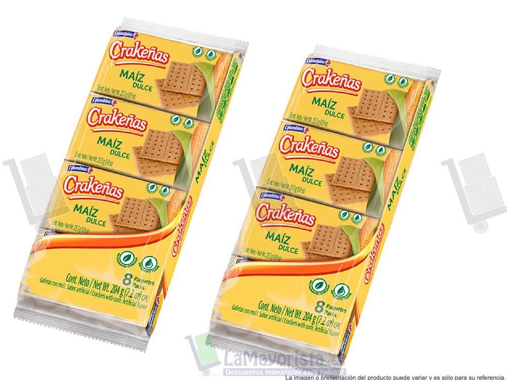 -Al por mayor- Crakeña Maiz Dulce x153 gr