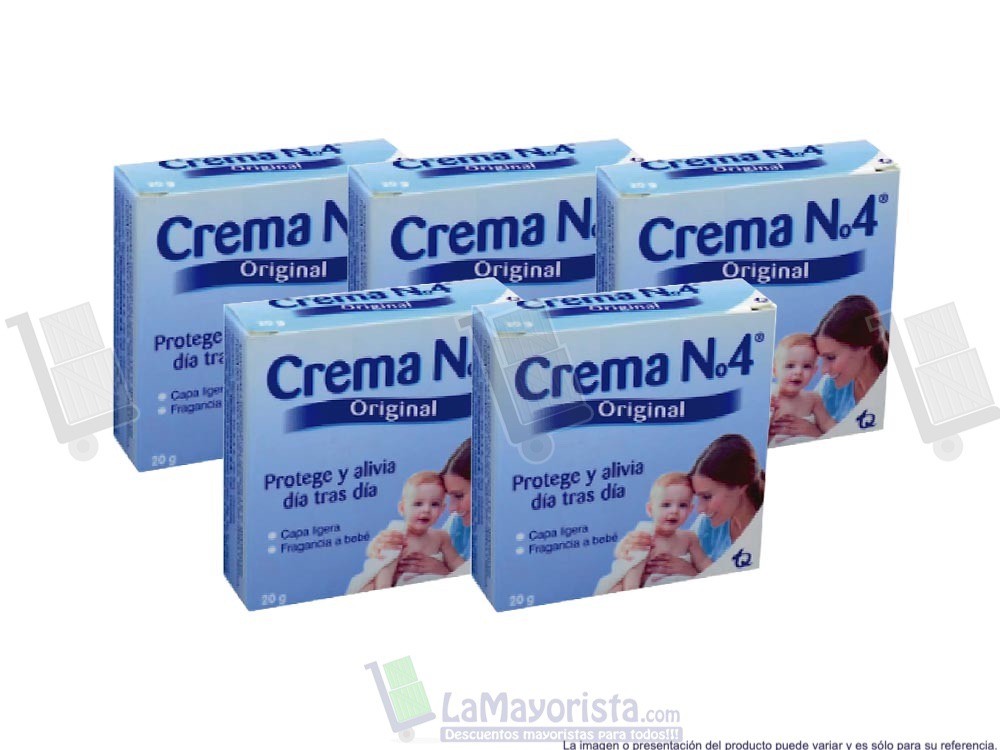 -Al por mayor- Crema N°4 X 20Gr.