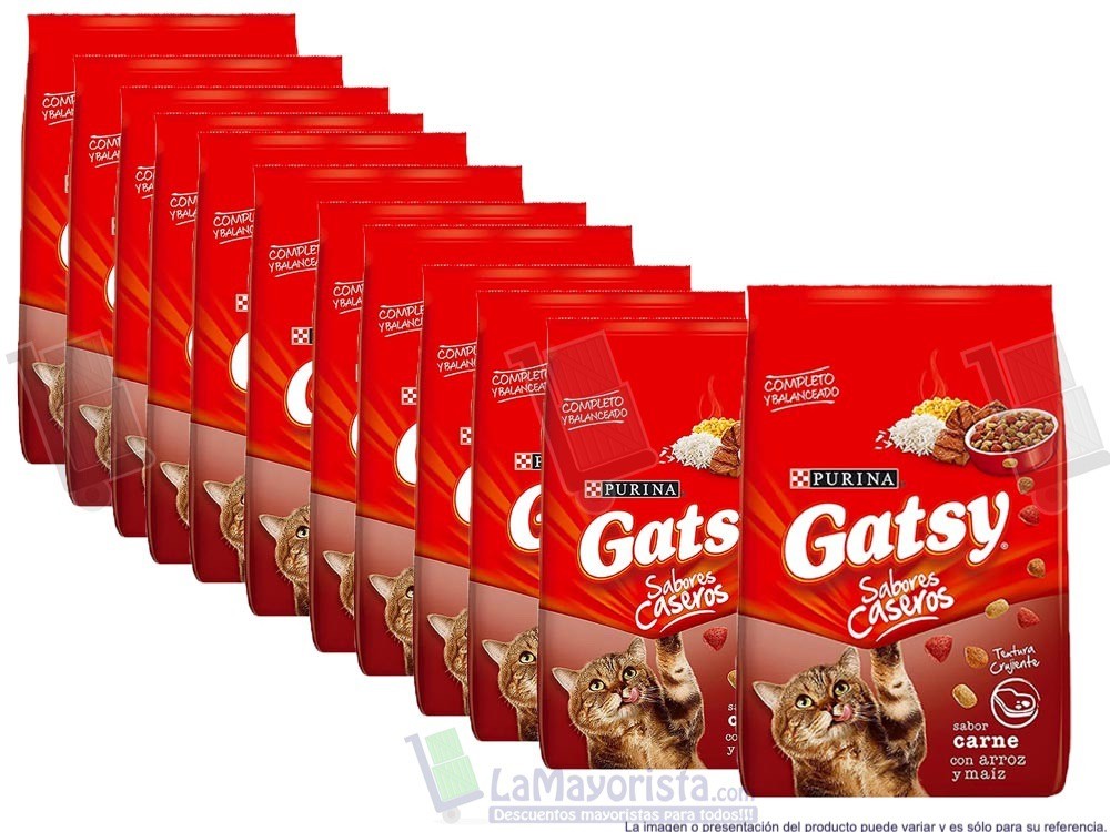 CUIDO GATSY CARNE 12 X500gr.