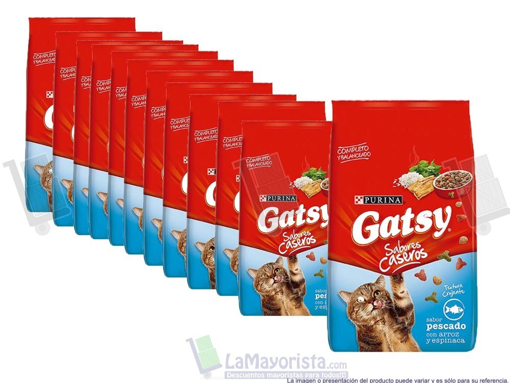 CUIDO GATSY PESCADO 12 X500gr.