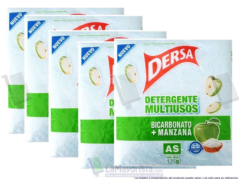 DERSA BICARBONATO MANZANA X 125gr.