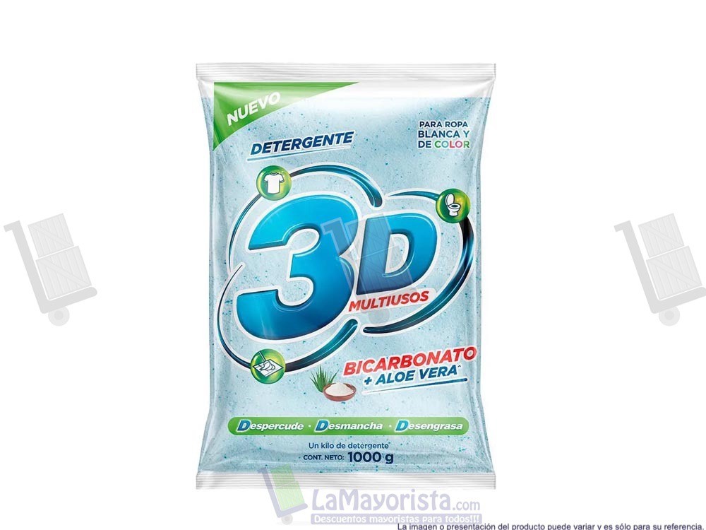 DETERGENTE 3D X 1.000gr.