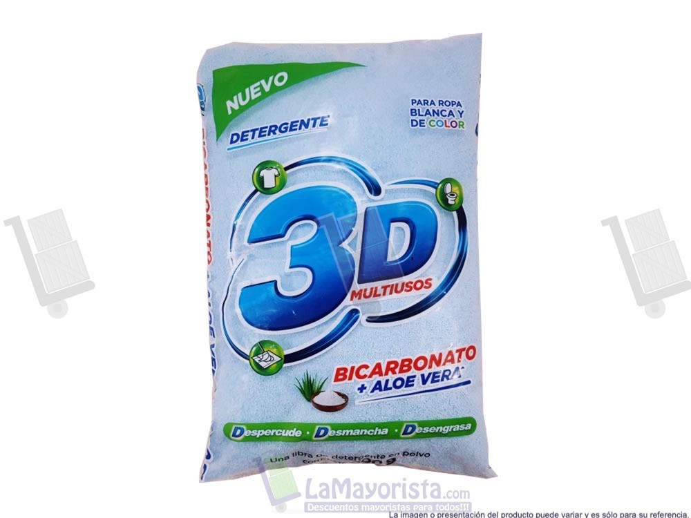 DETERGENTE 3D  X 3.000gr.