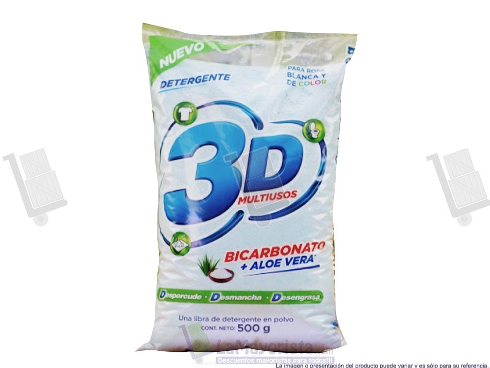 DETERGENTE 3D X 500gr.