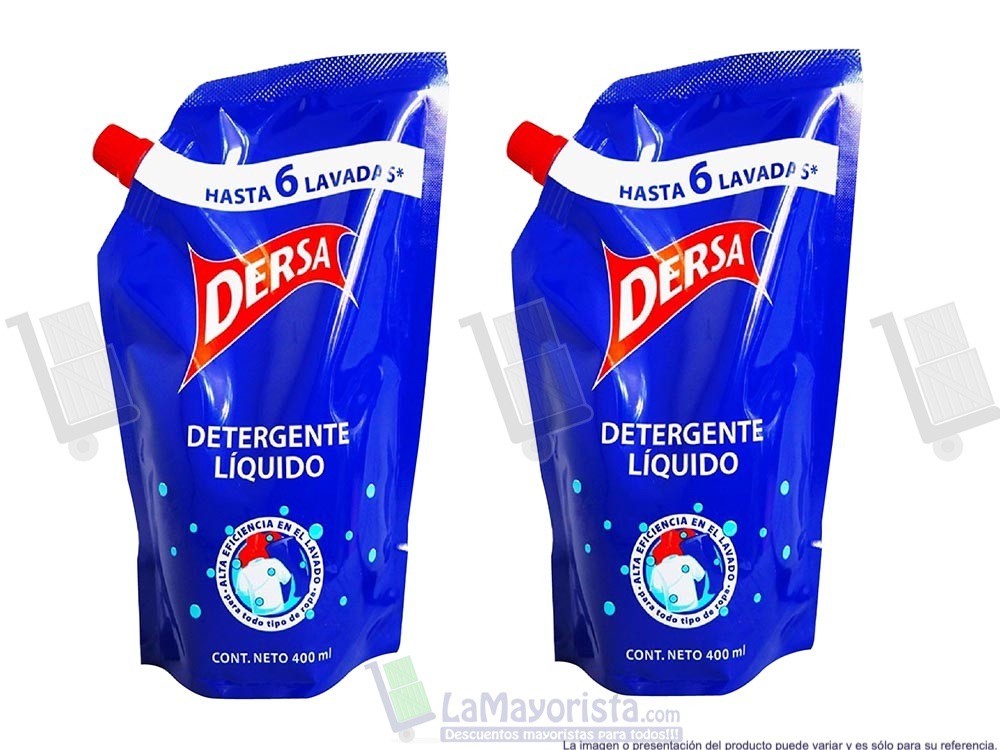 -Al por mayor- Detergente Detergente Liquido Dersa X400Ml