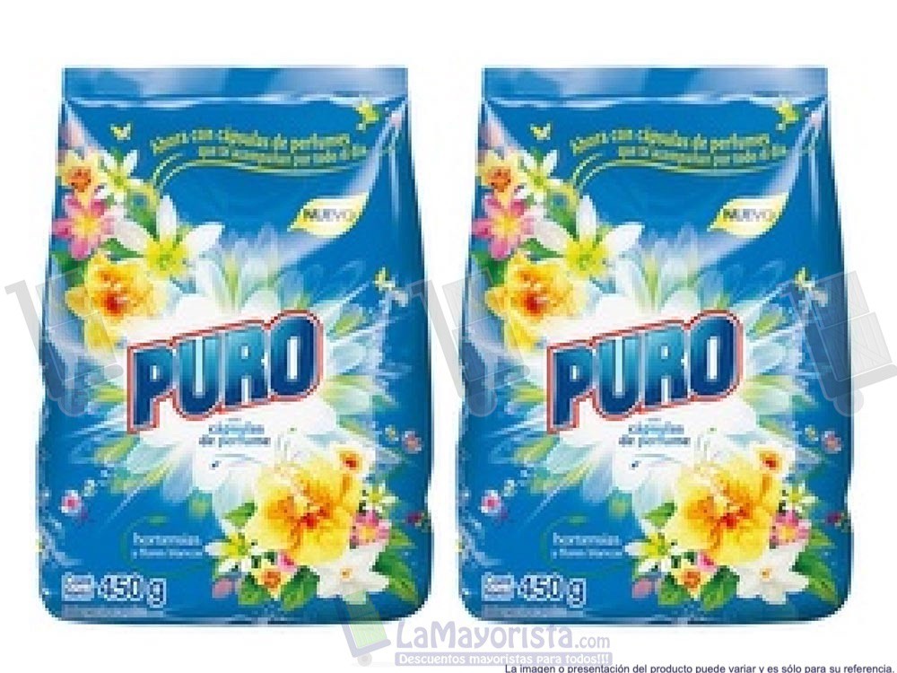 -Al por mayor- Detergente Puro Hortencias X450