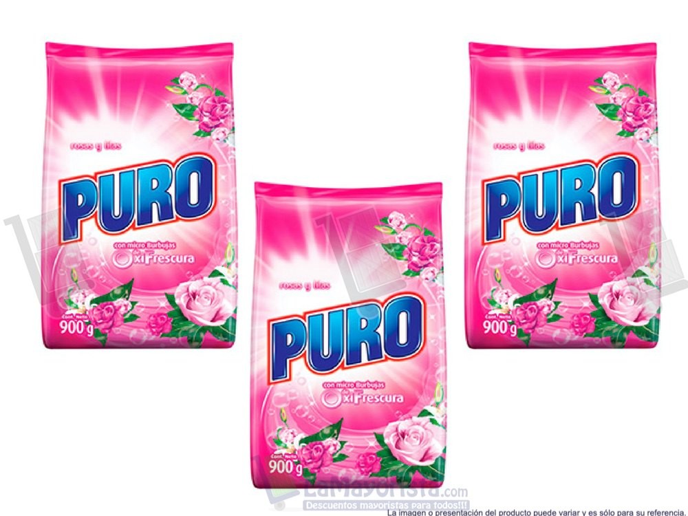 -Al por mayor- Detergente Puro Rosas X900