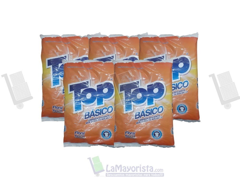 -Al por mayor- DETERGENTE TOP BASICO X 1.000gr.