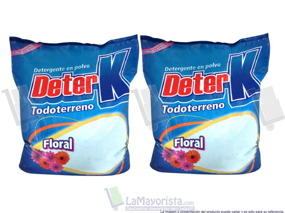 -Al por mayor- Detergente Deterk X 1.900Gr.