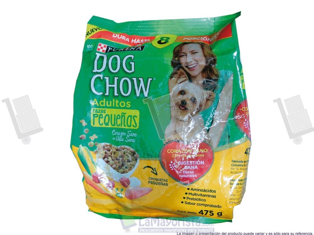 DOG CHOW ADULTO RAZA PEQ. X475gr.