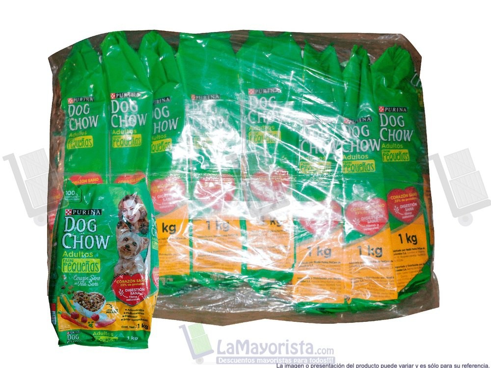 -Al por mayor- Dog Chow Adulto Raza Peq. X1K.