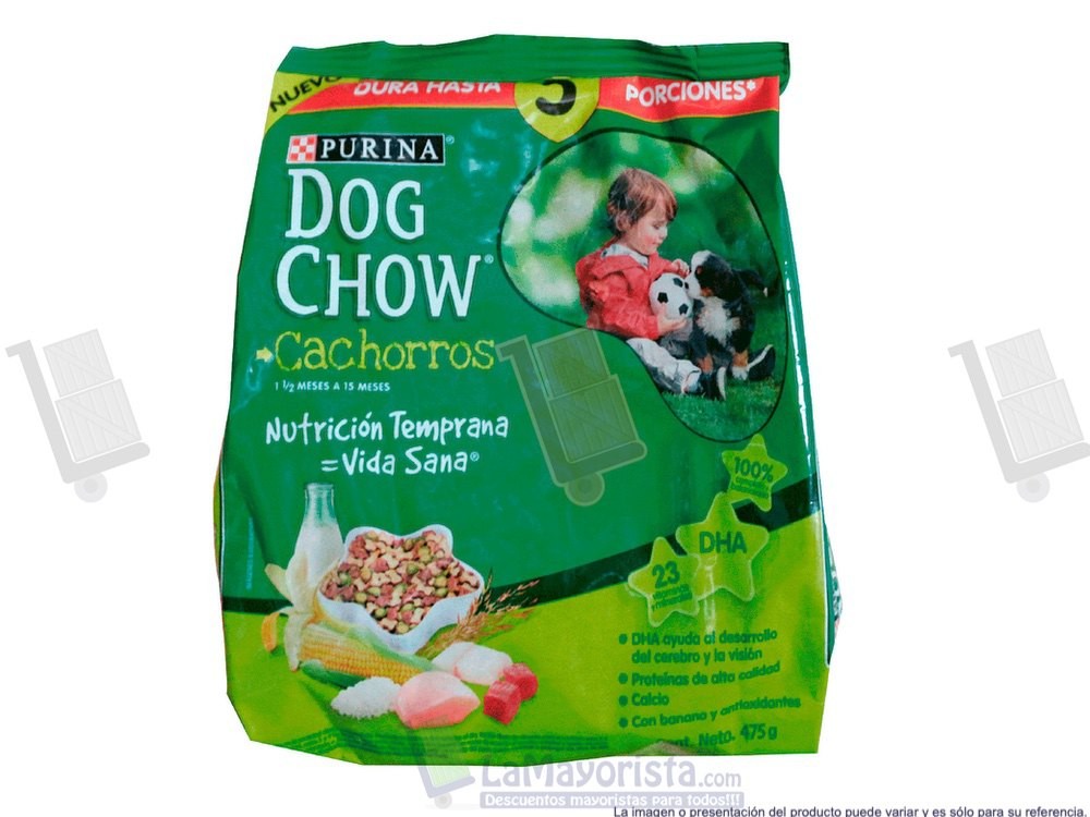 DOG CHOW CACHORRO 18 X 475gr.
