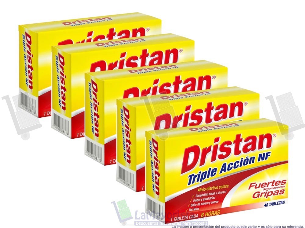 -Al por mayor- Dristan Triple Accion X48 unidades