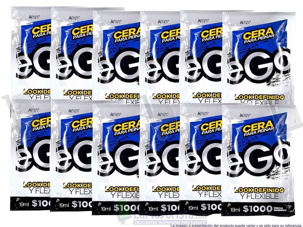 EGO CERA PARA PEINAR RISTRA X10