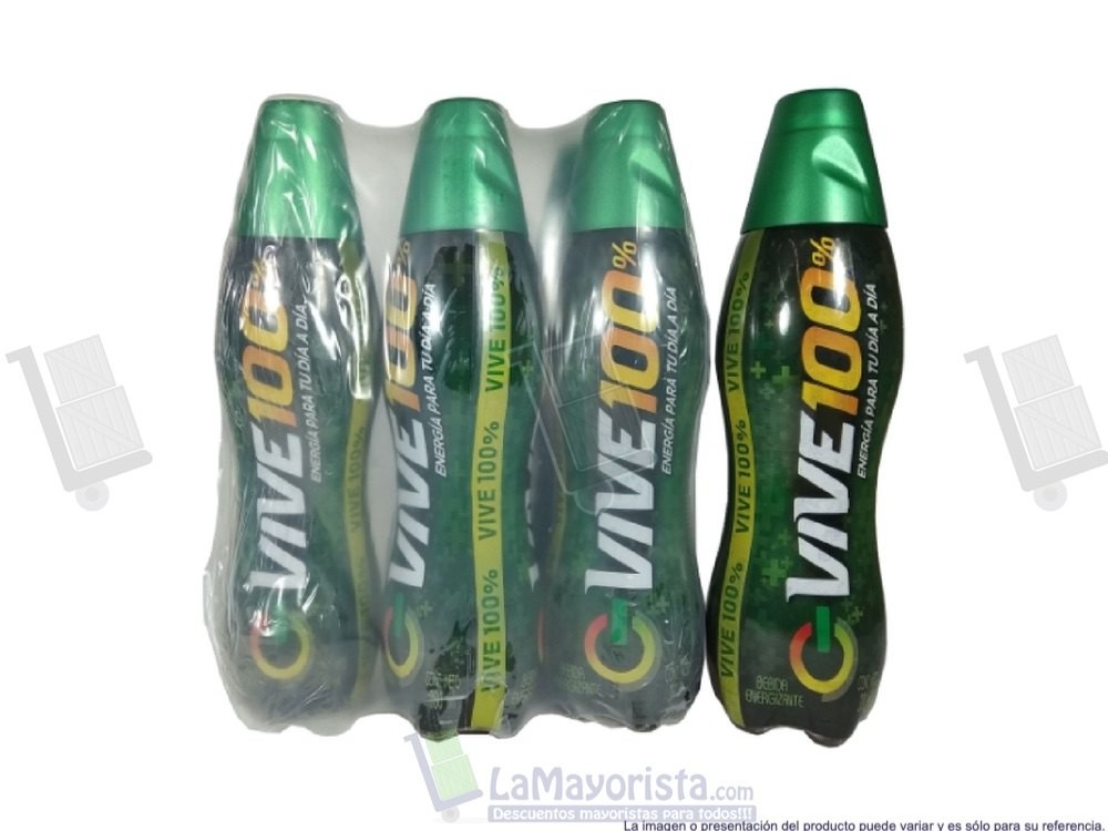 ENERGIZANTE VIVE100 380ml X4