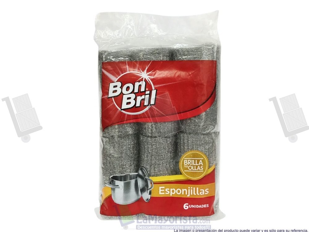 ESPONJILLA BON BRIL X6