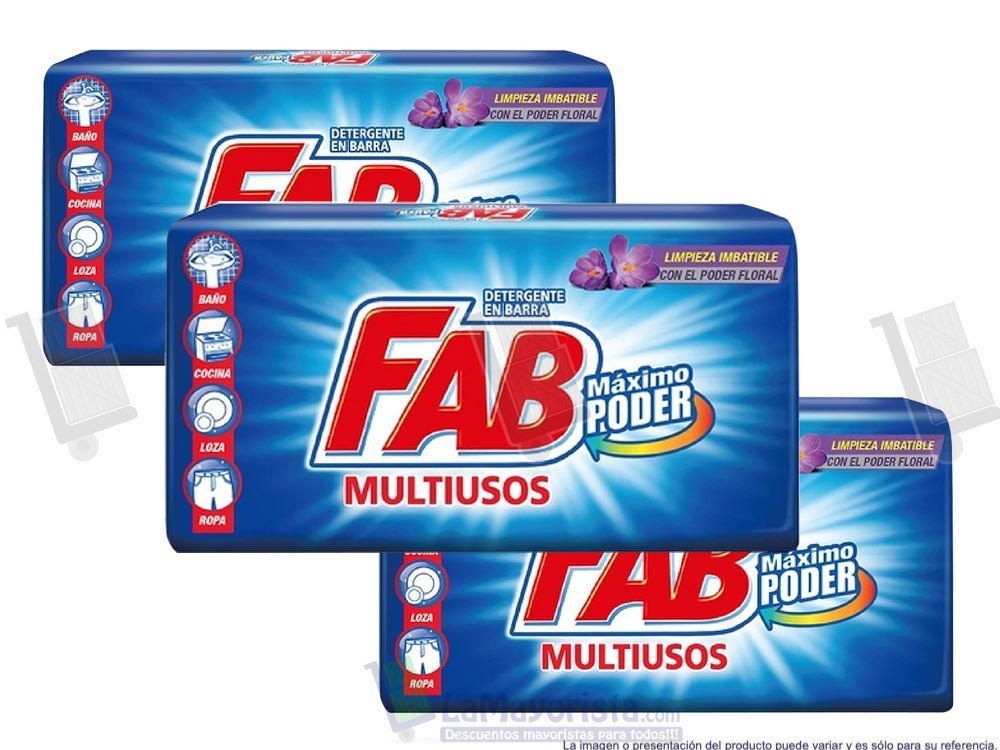 FAB BARRA FLORAL X 300 GR