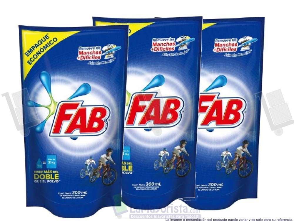 FAB LIQUIDO X300ml. CAJA X12