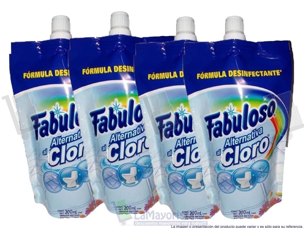 FABULOSO X200 ALTERNATIVA CLORO
